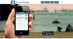 Desktop Screenshot of groupbudgetapp.com